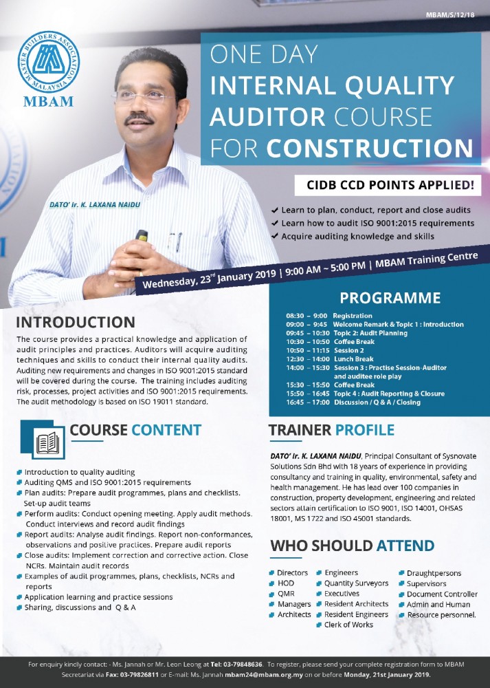 [20190123]-Internal-Quality-Auditor-Course-for-Construction-----Flyer-Reg-Form-001