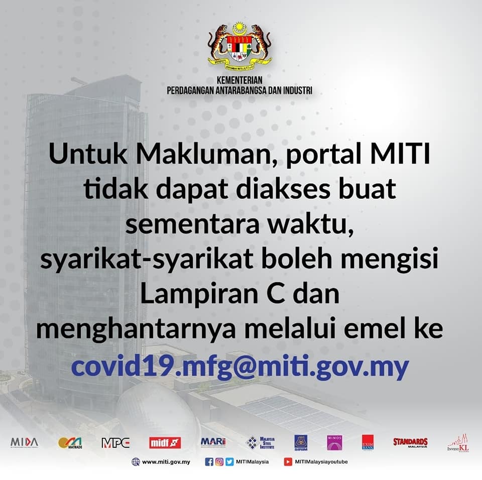 MITI submission appendix C malay
