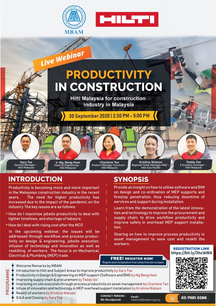 [20200930] Productivity In Construction - Flyers