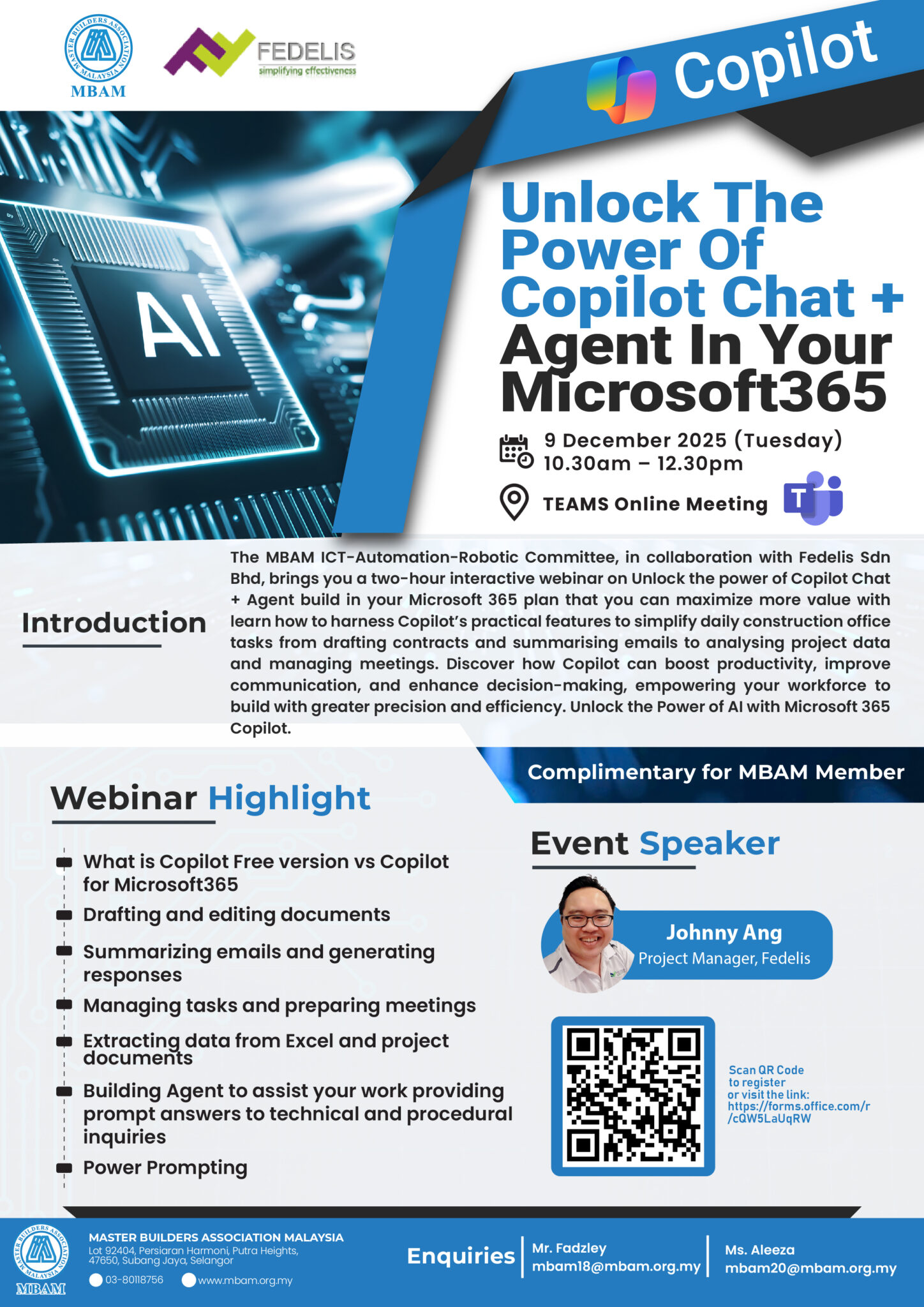 UNLOCK THE POWER OF COPILOT CHAT + AGENT IN YOUR MICROSOFT365